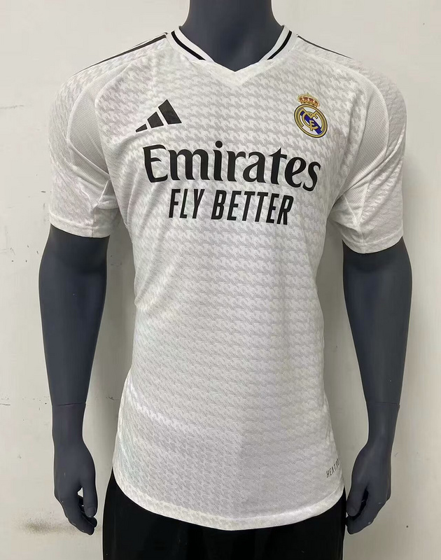 AAA Quality Real Madrid 24/25 Home Leaked Jersey(Player)